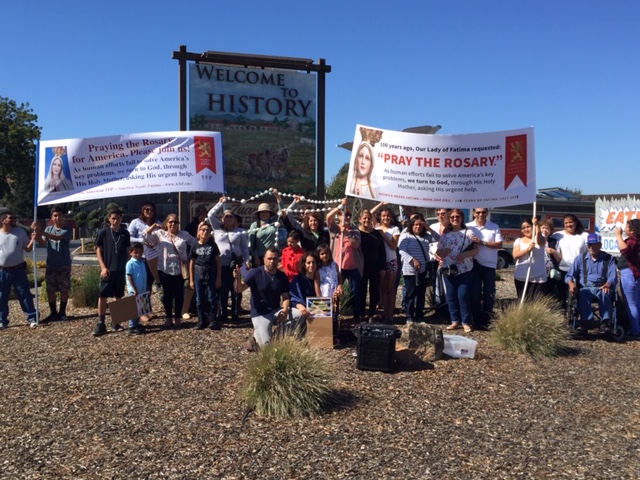 Cruzada del Rosario 2018 - San Juan Bautista, CA. USA.