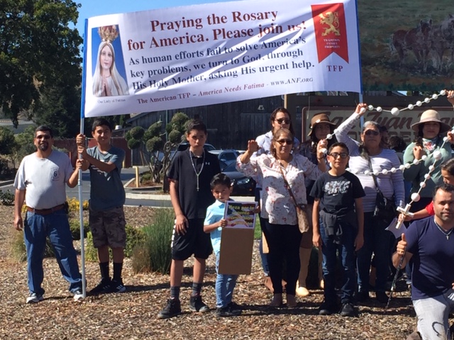 Cruzada del Rosario 2018 - San Juan Bautista, CA. USA.