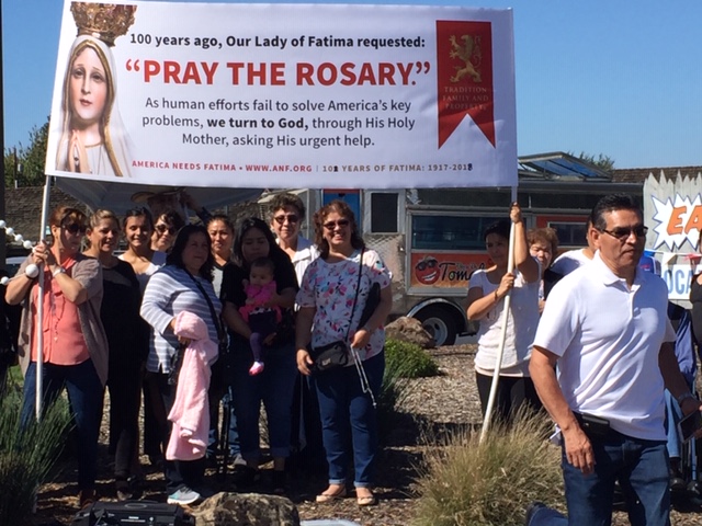 Cruzada del Rosario 2018 - San Juan Bautista, CA. USA.