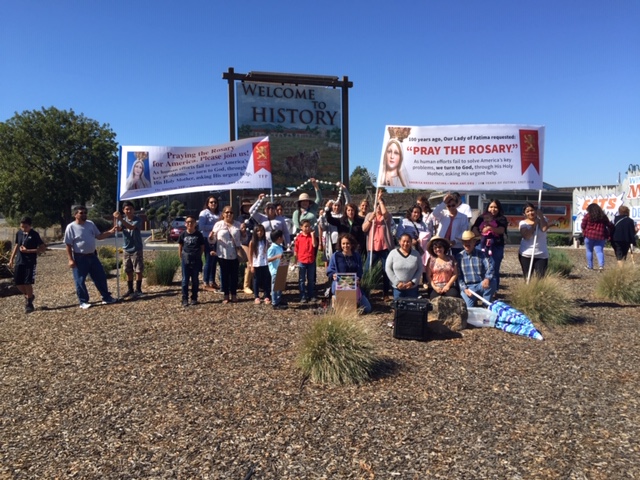 Cruzada del Rosario 2018 - San Juan Bautista, CA. USA.