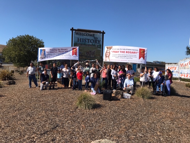 Cruzada del Rosario 2018 - San Juan Bautista, CA. USA.